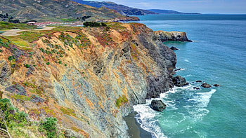 Ocean Cliff, oceans, nature, cliffs, water HD wallpaper