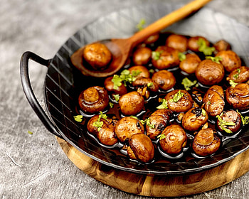 Balsamic honey mushrooms, Quick and easy, Gourmet appetizer, Lazy cook's favorite HD wallpaper