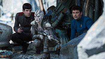 Zachary Quinto, Star Trek Beyond, Sofia Boutella, Simon Pegg HD wallpaper