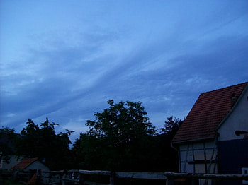 dark blue clouds 2, blue, clouds, dark HD wallpaper