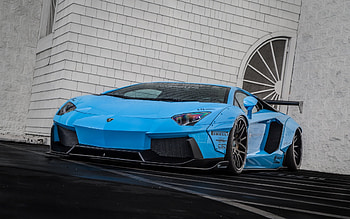 Lamborghini, Cars, Front View, Aventador, Lp700-4 HD wallpaper
