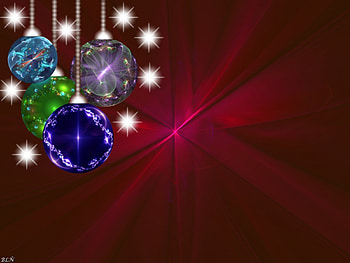 Fractal Christmas, colorful, fractal, fantasy, christmas HD wallpaper