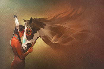 Native American, Artistic HD wallpaper