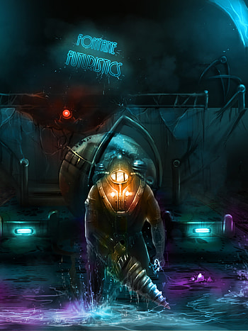 Subject Delta, BioShock HD phone wallpaper