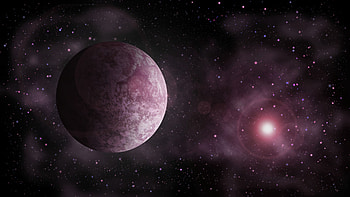 Light, Universe, Stars, Glare, Shine, Planet HD wallpaper
