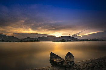 Boat Sea Coast , boat, sea, coast, nature HD wallpaper