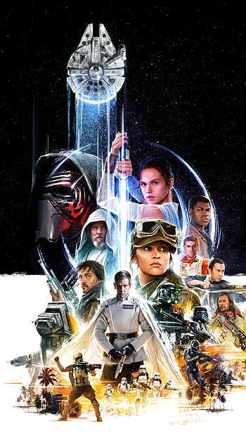 Star Wars: The Force Awakens (2022) movie HD phone wallpaper