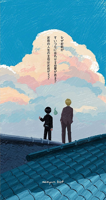 Mob psycho 100, manga, anime HD phone wallpaper