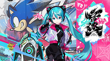 Hatsune Miku X Sonic The Hedgedog Racing CrossWorlds Game, video game, Sonic Racing: CrossWorlds, Hatsune Miku HD wallpaper