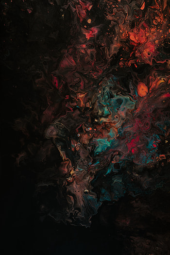 Abstract, Dark, Divorces, Multicolored, Motley, Stains, Spots HD phone wallpaper