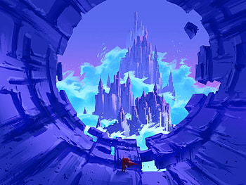 fantasy, castle HD wallpaper
