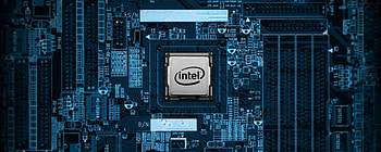 Intel Motherboard, Abstract, Dual monitor backgrounds, Motherboard, 3D, Intel HD wallpaper
