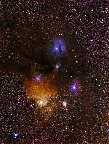 Universe, Stars, Multicolored, Motley, Nebula, Galaxy HD phone wallpaper