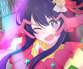 Ai Hoshino, Ai Hoshino, Anime, Oshi no Ko HD wallpaper