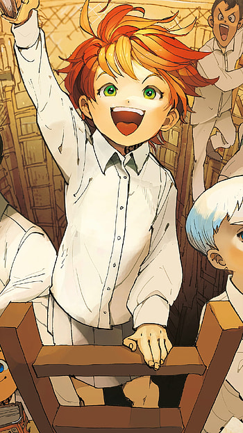 Promised Neverland , Emma, Ray, Norman, Memorable moments HD phone wallpaper