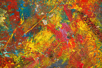 Abstract, Multicolored, Motley, Paint, Stains, Spots, Smears, Strokes HD wallpaper