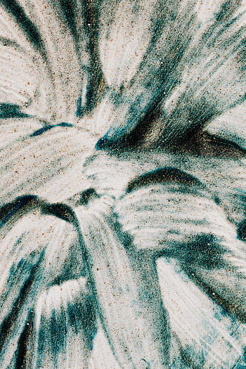 Blue, sand art HD phone wallpaper