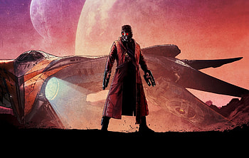 Star-lord, guardian, superhero, artwork HD wallpaper