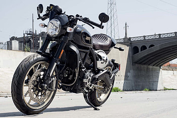 2017 Ducati Scrambler Cafe Racer HD wallpaper