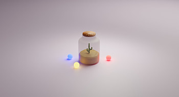 Minimalism, jar, CG, Art HD wallpaper