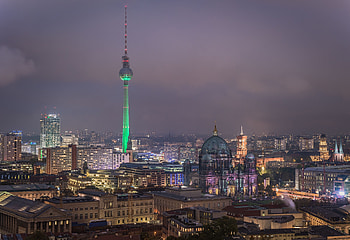 Berlin Skyline, , Stunning backgrounds, Cityscape HD wallpaper