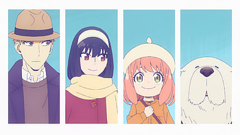 Spy x Family — Forger Family : Loid, Yor, Anya & Bond, Spy x Family, Loid Forger, Anya Forger, Bond (Spy x Family), Yor Forger HD wallpaper