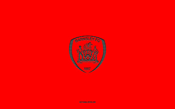 Barnsley FC, red background, English football team, Barnsley FC emblem, EFL Championship, Barnsley, England, football, Barnsley FC logo HD wallpaper