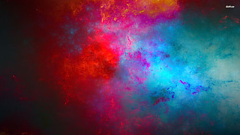 5262-red-and-blue-cloud--abstract-. HD wallpaper