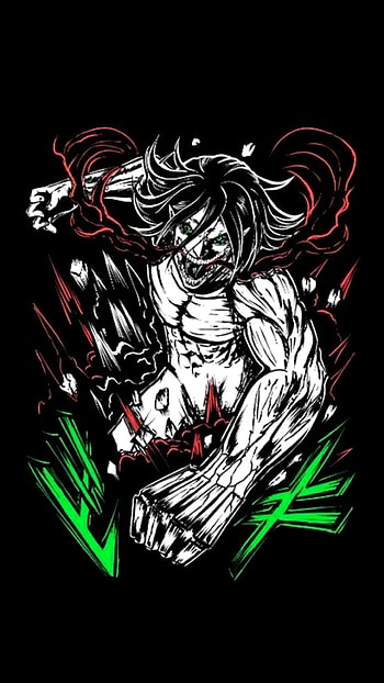 Attack on Titan, art, fictional character HD phone wallpaper