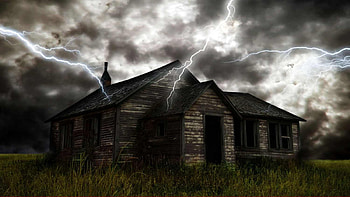Building, Dark HD wallpaper