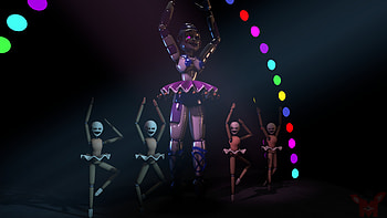 Five Nights at Freddy's: Sister Location Ultra Showcase, Five Nights at Freddy's: Sister Location, Five Nights at Freddy's HD wallpaper