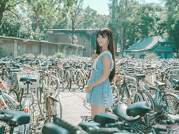 asian, woman HD wallpaper