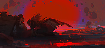 Honkai: Star Rail – Kafka & Stelle Epic Sunset, Kafka (Honkai: Star Rail), Stelle (Honkai: Star Rail), Honkai: Star Rail HD wallpaper