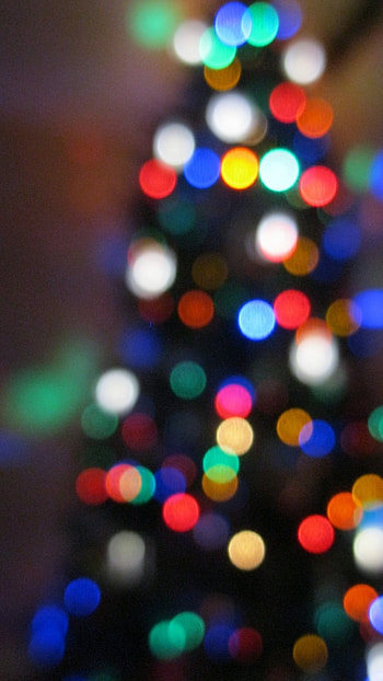 Christmas Lightings, Aesthetic, Christmas Lightings Aesthetic HD phone wallpaper
