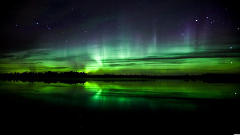 Aurora Borealis HD wallpaper
