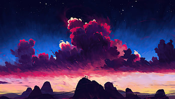 Up High, artist, artwork, digital-art, deviantart HD wallpaper