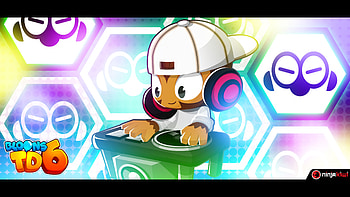 DJ Benjammin', video game, Bloons TD 6 HD wallpaper