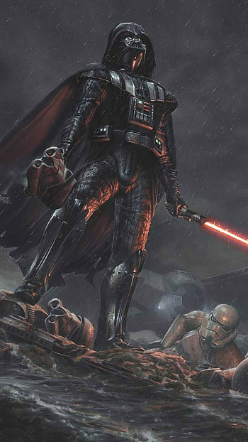 Darth Vader Stormtrooper Star Wars Epic , movie, Star Wars, Darth Vader, stormtrooper HD phone wallpaper