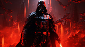 Acid Red Darth Vader, Darth Vader, movie, Star Wars HD wallpaper