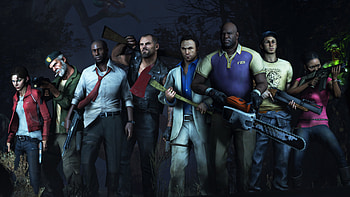 Striking , Captivating visuals, L4D-themed, Artistic expression HD wallpaper