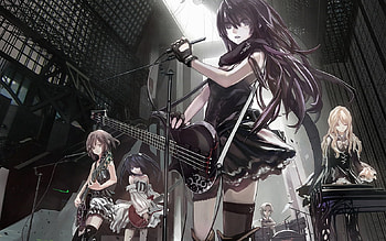K-On, azusa nakano, girl band, mio akiyama, tsumugi kotobuki, music, anime, yui hirasawa, ritsu tainaka HD wallpaper