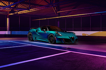 Pogea Racing Zeus, blue car, 2019 HD wallpaper