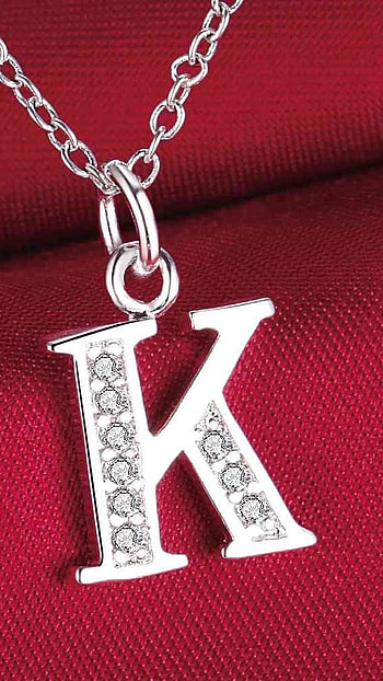 K Letter, Red Background HD phone wallpaper