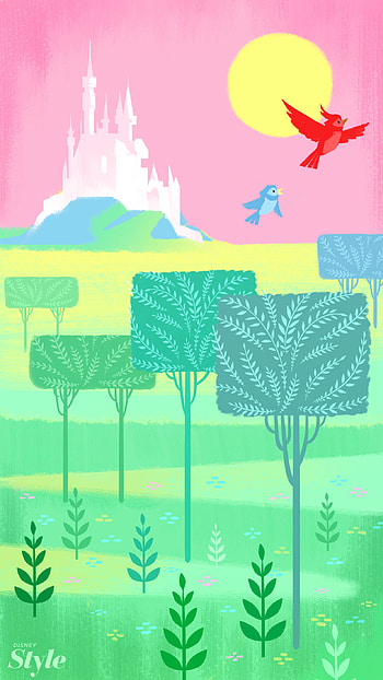 Disney style: Disney castle for HD phone wallpaper