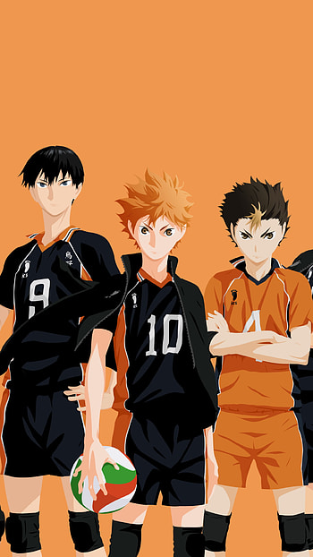 Haikyuu!! - Karasuno Team, Anime, Haikyū!! HD phone wallpaper