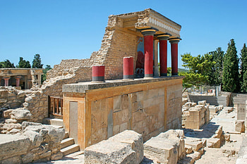 Knossos Palace, Heraklion travel guide, Crete vacation, Greek paradise HD wallpaper