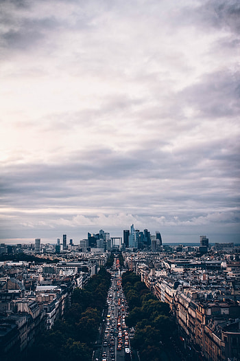 Cities, Paris, City, Road, Traffic, France HD phone wallpaper