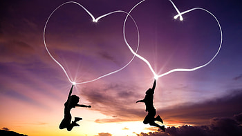 Hearts, Love Couples HD wallpaper