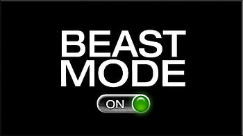 Beast Mode, black, Beast, cool, funny, humor HD wallpaper