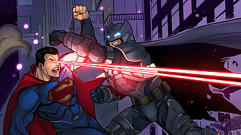 Son Of Krypton Vs Bat Of Gotham Artwork, superman, batman, artwork, artist, deviantart, superheroes HD wallpaper